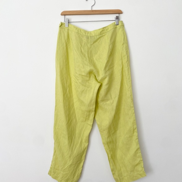 Animale crop linen pants - Picture 4 of 5